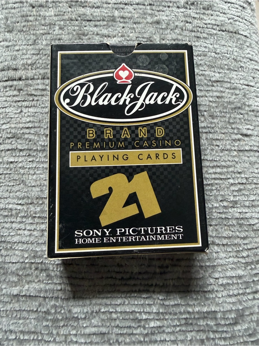 BlackJack Brand Sony Pictures '21' Movie Premium Casino Playing Cards